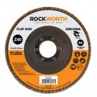 ROCKWORTH FLAP DISC 115MM ZIRCONIA OXIDE P40