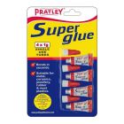 PRATLEY SUPER GLUE (4X1G)