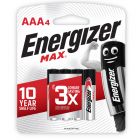 ENERGIZER BATTERY MAX AAA 4 PACK