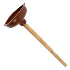 FORCE CUP PLUNGER 150MM WOODEN HANDLE