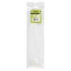 NEXUS CABLE TIES T501 4.8MMX300MM WHITE 20 PACK