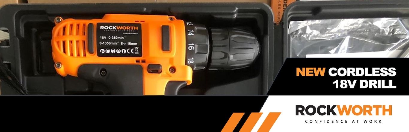 Rockworth 18v cordless drill hotsell