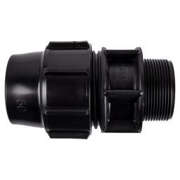 PLASSON ADAPTOR SUBMERSIBLE MALE 40MMX1-1/2 INCH