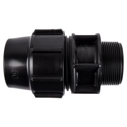 PLASSON ADAPTOR SUBMERSIBLE MALE 40MMX1-1/4 INCH