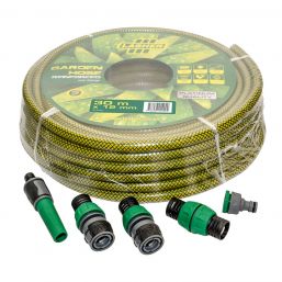 LASHER HOSE PIPE 12MM X 30M WITH FITTINGS
