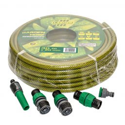LASHER HOSE PIPE 20MM X 30M WITH FITTINGS