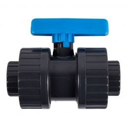 TORRENTI BALL VALVE DOUBLE SOLVENT 25MM PIPE 32MM