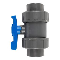 TORRENTI BALL VALVE DOUBLE SOLVENT 32MM PIPE 40MM