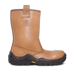 BOVA RIGGER PRO TAN SAFETY BOOT STC SIZE 4