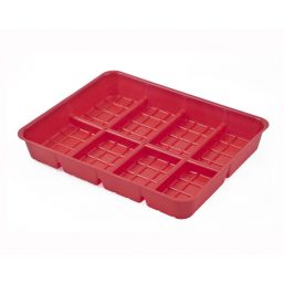 POLTEK POULTRY CHICK FEED TRAY 3/100