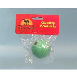COMPLETE DOG TOY BALL + BELL