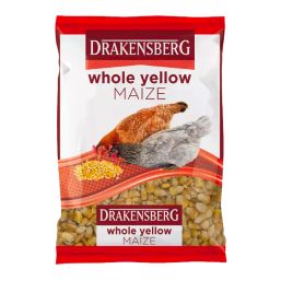 DRAKENSBERG RED BAG MAIZE WHOLE YELLOW 1KG