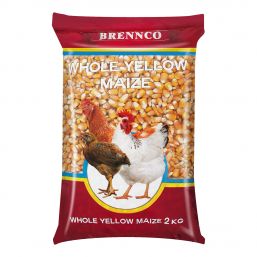 BRENNCO MAIZE WHOLE YELLOW 2KG