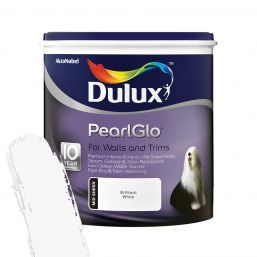 DULUX PEARLGLO WATER BASED WHITE 1L