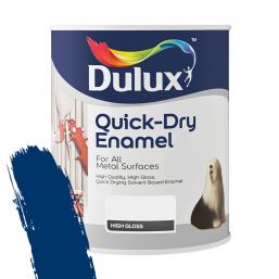 DULUX QUICK DRY ENAMEL MIDNIGHT BLUE 1L