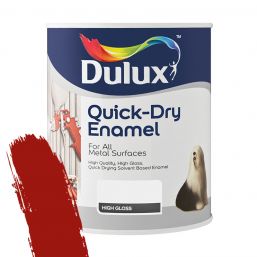 DULUX QUICK DRY ENAMEL POST OFFICE RED 1L