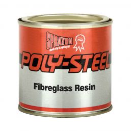 SPRAYON POLY STEEL FIBRE GLASS RESIN 500G