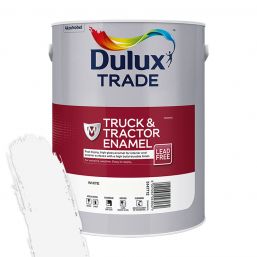 DULUX TRADE TRUCK & TRACTOR WHITE 5L