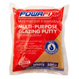POWAFIX WHITE PUTTY 500GR