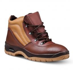 LEMAITRE SAFETY BOOT NSTC MAXECO/TROJAN TAN SIZE 5