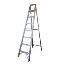 MECO LADDER ALUM A TYPE 8 STEP 1/SIDE 2.4M H/D