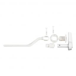 WIRQUIN CISTERN HANDLE AND LEVER ARM KIT - WHITE