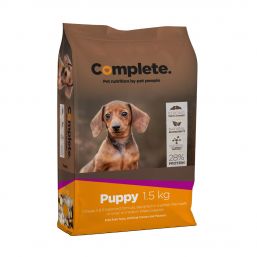 COMPLETE DOG FOOD PUPPY SML-MED BREED 1.5KG