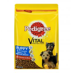 PEDIGREE DOG FOOD PUPPY SMALL-MED BREED 3.5KG