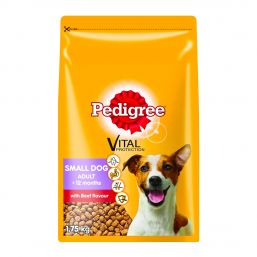 PEDIGREE DOG FOOD SML TENDER BEEF & VEG 1.75KG