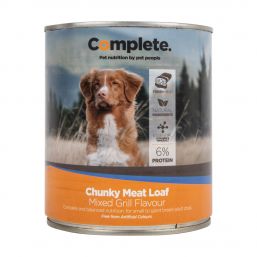 COMPLETE DOG FOOD TIN MIXED GRILL 775G