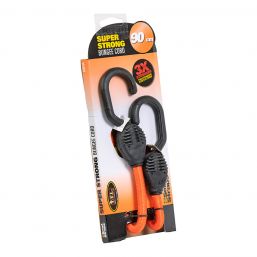 BUNGEE STRAPS SUPERSTRONG 90CM ORNG