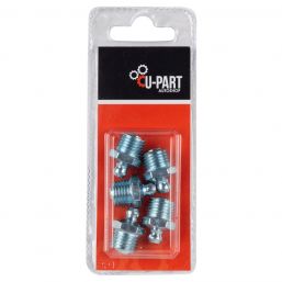 U-PART GREASE NIPPLE STRAIGHT 1/4INCH BSFX5