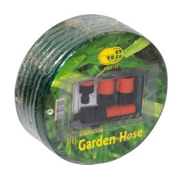 GARDEN HOSE 12MMX20M WITH FITTINGS 1 ROLL