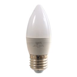 UNITED ELECTRICAL LAMP LED CANDLE CW E27 5W