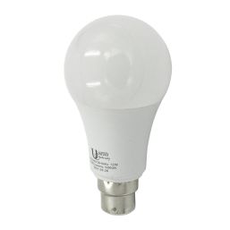 UNITED ELECTRICAL LAMP LED A65 CW B22 12W