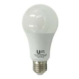 UNITED ELECTRICAL LAMP LED A65 CW E27 12W