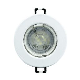 UNITED ELECTRICAL DOWNLIGHT LED GU10 CW 5W WITH WHITE FITTING