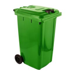 REFUSE WHEELY BIN RECYCLED GREEN 240L