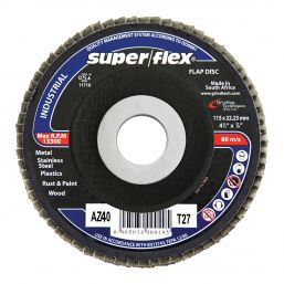 SUPERFLEX FLAP DISC INDUSTRIAL RANGE