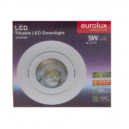 EUROLUX LED TILT ROUND DOWN LIGHT 95MM