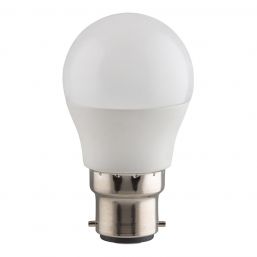EUROLUX LAMP LED GOLFBALL DIMMABLE B22 WW 5W