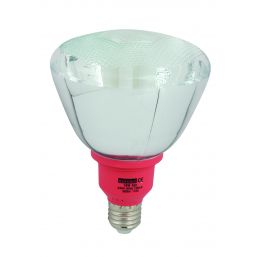 EUROLUX LAMP PAR38 CFL E27 RED