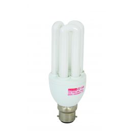 EUROLUX LAMP CFL 15W 3U B22 CW