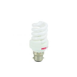 EUROLUX LAMP CFL SPIRAL 12W B22 CW BP