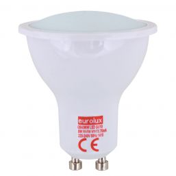 EUROLUX LAMP GU10 DOWNLIGHT WW 5W 50 x 57MM