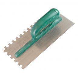 LASHER TROWEL TILERS 6X6X6 NOTCHED POLY HANDLE