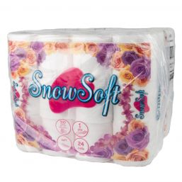 SNOWSOFT TOILET PAPER 1 PLY UNWRAPPED 48