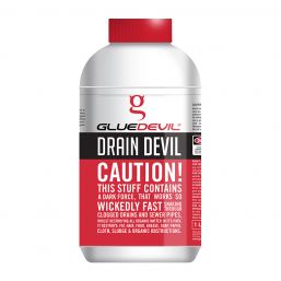 GLUEDEVIL DRAIN DEVIL 1LT NB- ONLY SOLD IN BXS OF
