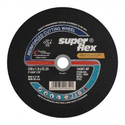 SUPERFLEX CUTTING DISC 2IN1 FLAT 230X1.9MM 1A36T