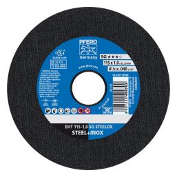 PFERD CUTTING DISC STEEL/INOX SLIMLINE FLAT 115X1MM